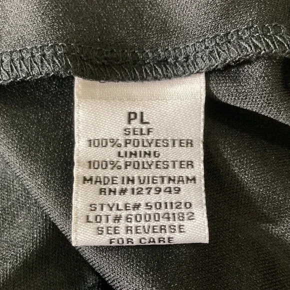 Emma & Michele Black Floral Sleeveless Dress Size PL - Picture 9 of 9